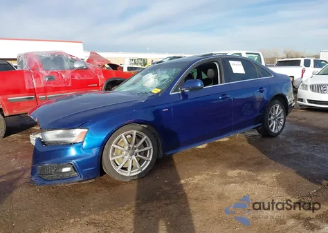 2014 Audi A4 2.0T Premium z USA, uszkodzony, nr VIN WAUEFAFL7EA040974